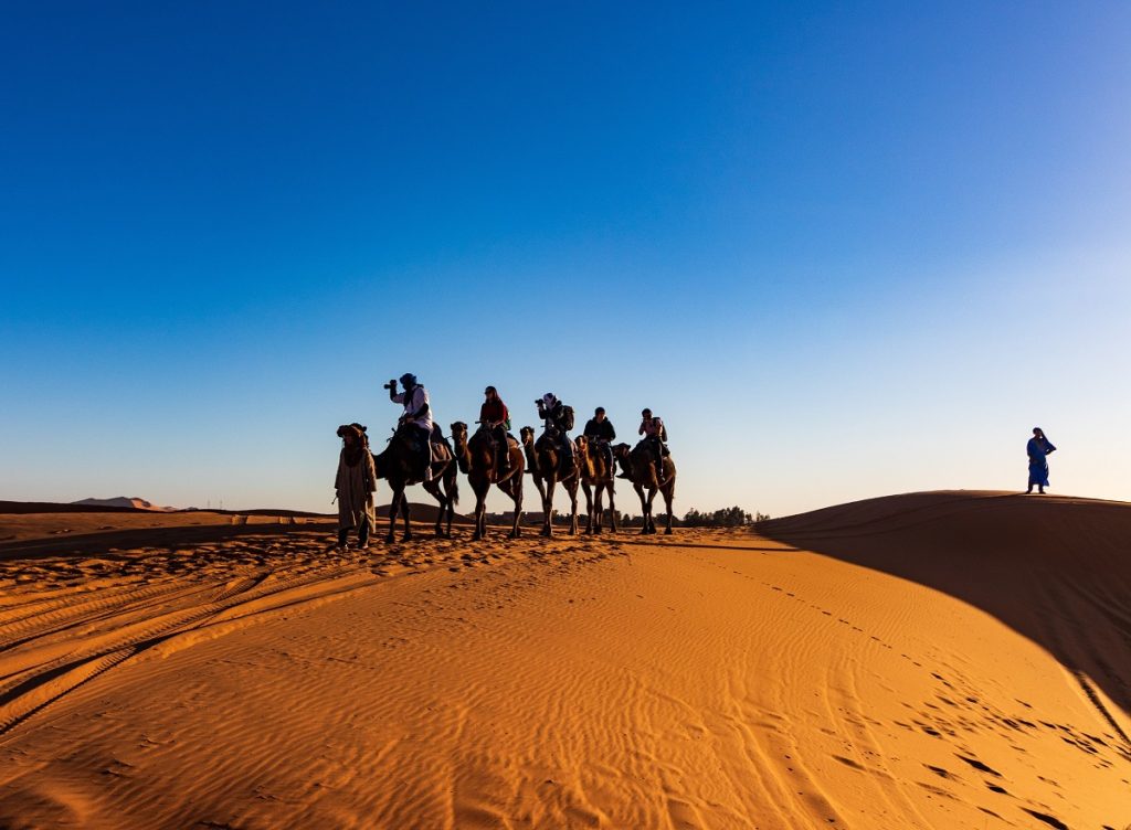 cvivre au maroc désert